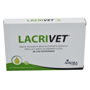 AURORA BIOFARMA VET LACRIVET GTT OCUL STRIP 10FL