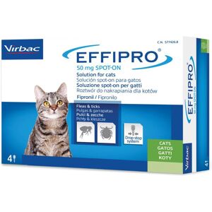 VIRBAC Srl EFFIPRO Spot-On  4 Pip.Gatto