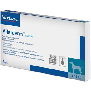 VIRBAC ALLERDERM Spot-On 6 Pip.4ml