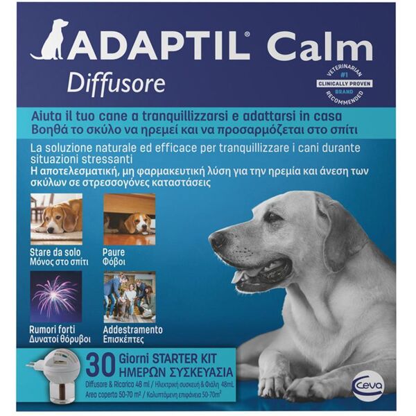 ceva vetem ceva  animali domestici cani adaptil diffusore anti-stress con ricarica