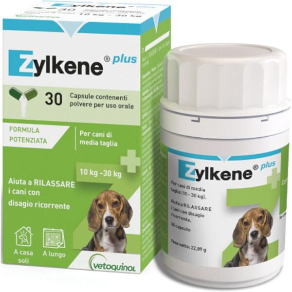 vetoquinol italia srl zylkene plus 10-30kg cani30cps