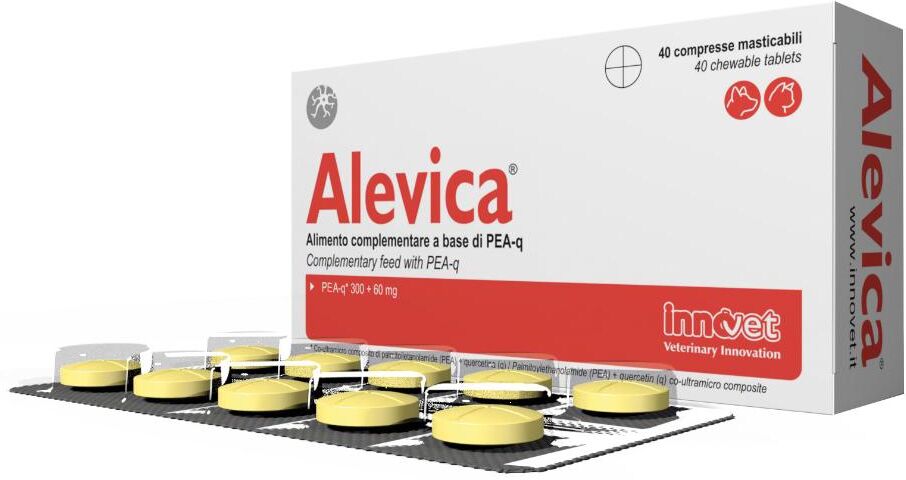 innovet italia srl alevica integratore antiossidante per animali 40 compresse masticabili