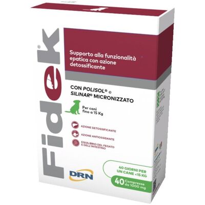 Nextmune Italy Srl Fidek 40 compresse Supporto epatico Nextmune Italy Srl Fidek 40 compresse Supporto epatico