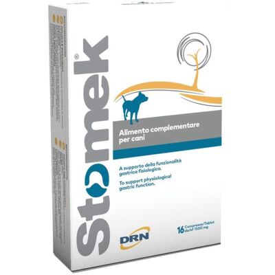 DRN Srl Stomek 16 Compresse Integratore in Compresse per Stomaco e Digestione DRN Srl Stomek 16 Compresse Integratore in Compresse per Stomaco e Digestione