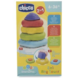 Chicco CH GIOCO 2 IN 1 TORRE ANELLI