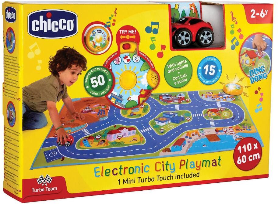 chicco ch gioco tappeto elettr citta'