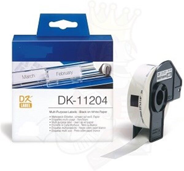 Brother DK11204 Rotolo compatibile