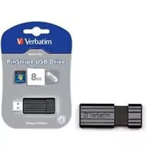 Verbatim USB Store 'n' Go Pinstripe 8GB
