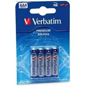 Verbatim Blister 4 Pile MINISTILO AAA Alkaline