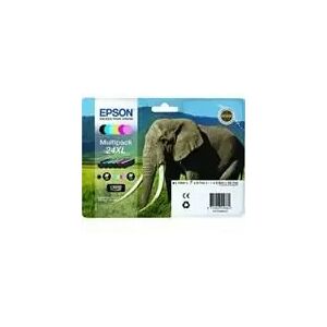 Epson 6 cartucce originali  serie T2438 XL