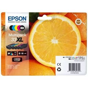 Epson 5 Cartucce originali  T3357 serie T33XL