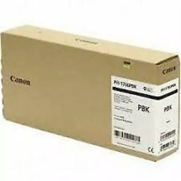 canon cartuccia inkjet pfi-1700pbk colore nero fotografi