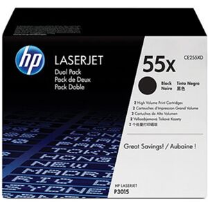 HP Confezione da 2 Toner originali  55X per stampanti