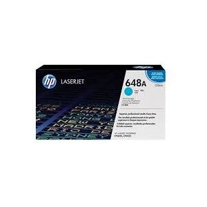 HP Toner originale  648A per stampanti  Laserjet - Ciano