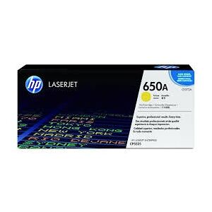 HP Toner originale  650A per stampanti  Laserjet - Giallo