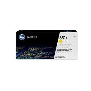 HP Toner originale  651A per stampanti  Laserjet - Giallo