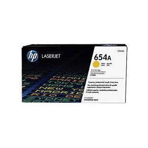 HP Toner originale  654A per stampanti  Laserjet - Giallo