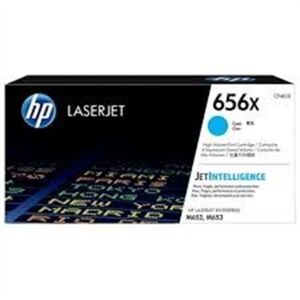 HP Toner originale  656X per stampanti  Laserjet - Ciano