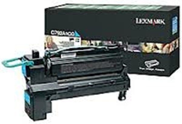 Lexmark Toner originale  C792A1CG Ciano