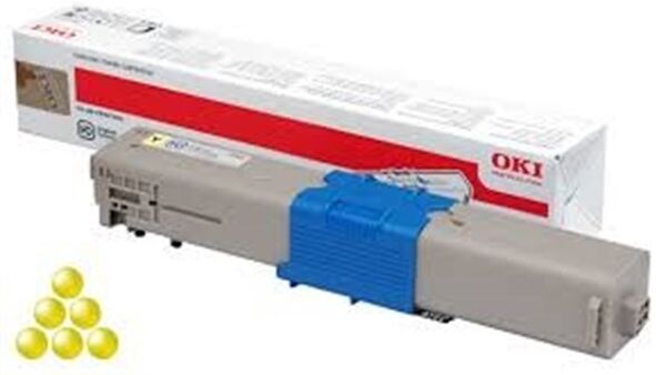 Oki Toner originale  46508713 Giallo