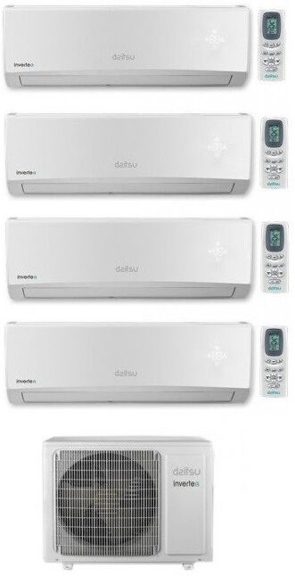 Condizionatore Daitsu Gruppo Fujitsu Quadri Split Inverter 9000+9000+9000+9000 3nda8349 A++/a+ Condizionatore Daitsu Gruppo Fujitsu Quadri Split Inverter 9000+9000+9000+9000 3nda8349 A++/a+