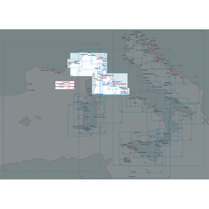 Carta nautica Mar ligure e tirreno centro settentrionale Isola d'elba