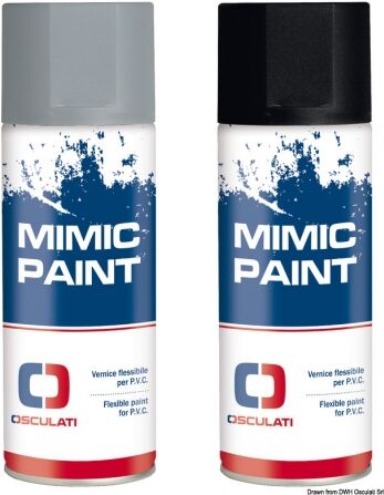 Osculati Vernici per manutenzione gommoni e cuscini MIMIC PAINT Spay rinnova pvc RAL 1015 avorio 400ml