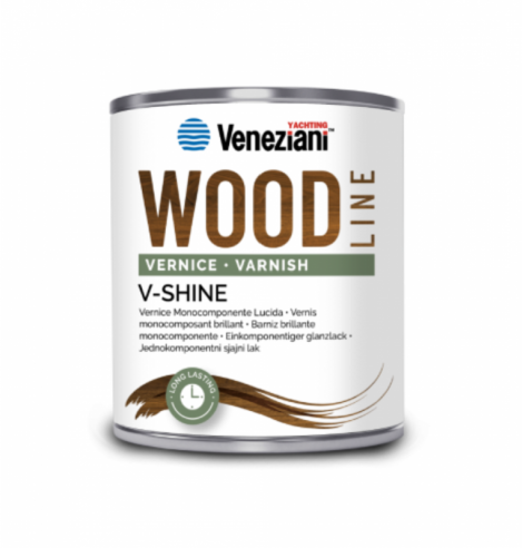 Veneziani Vernice monocomponente V-Shine Wood Line 0.75 lt.