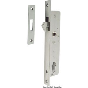 Osculati Serratura INOX per porte scorrevoli Serratura inox per porte scorrevoli