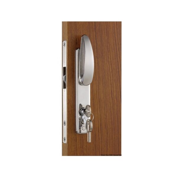 osculati serratura per porte scorrevoli, con maniglie esterne, chiave yale esterna, blocco interno serratura porte scorrevoli maniglie smart