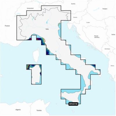 Navionics Cartografia Platinum+ con supporto SD/Micro SD Italia Laghi E Fiumi NPEU073R Navionics Cartografia Platinum+ con supporto SD/Micro SD Italia Laghi E Fiumi NPEU073R