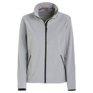 Slam Giacca da donna Act Softshell aluminium S