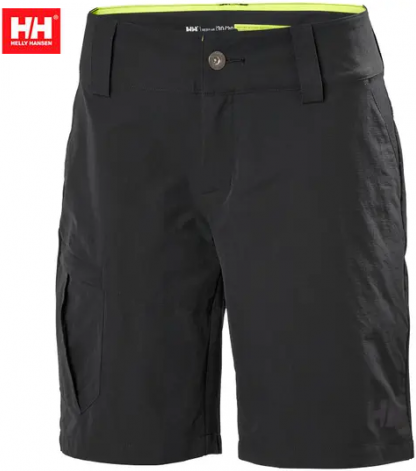 helly hansen pantaloncini qd cargo ebano da donna 29