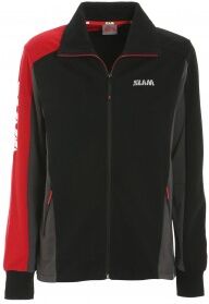 Slam Felpa da donna Deck Fz black/red/grey XS