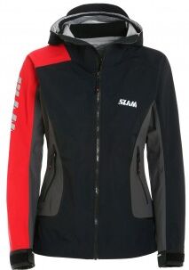 Slam Giacca cerata da donna Pro Racing black/red/grey XS