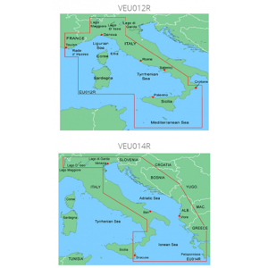 Garmin Cartografia BlueChart G3 HD Vision con supporto SD/Micro SD Mar Tirreno VEU012R