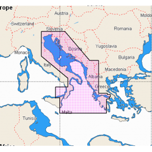 C - MAP Cartografia C-MAP Discover/Reveal con supporto SD/Micro SD Discover Local Mar Adriatico-Mar Ionio