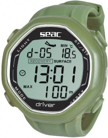 Seac Sub Orologio subacqueo Driver UP Seac Verde