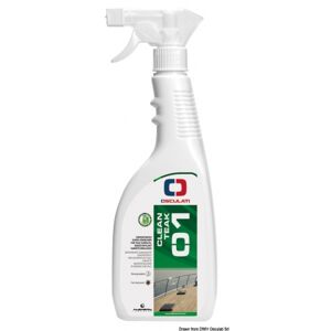 Osculati Cleanteak detergente sgrassante per superfici in teak Cleanteak detergente sgrassante per teak 5 L