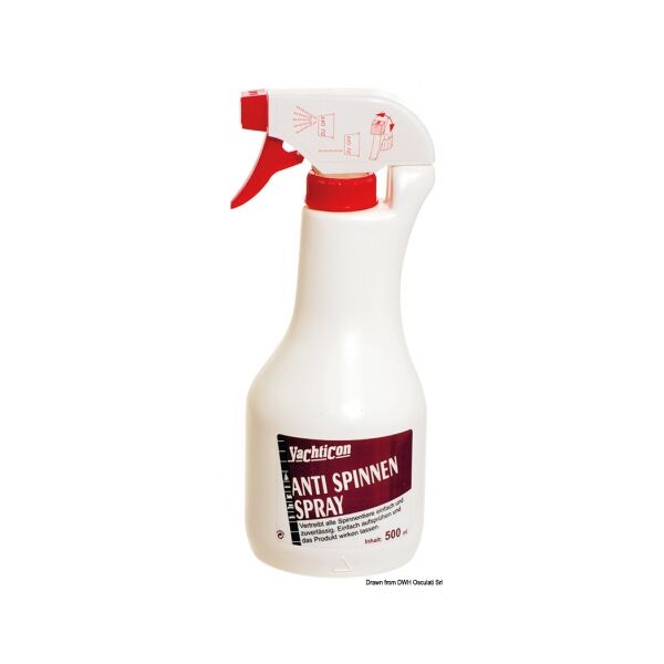 yachticon repellente per ragni spray detergente anti insetti