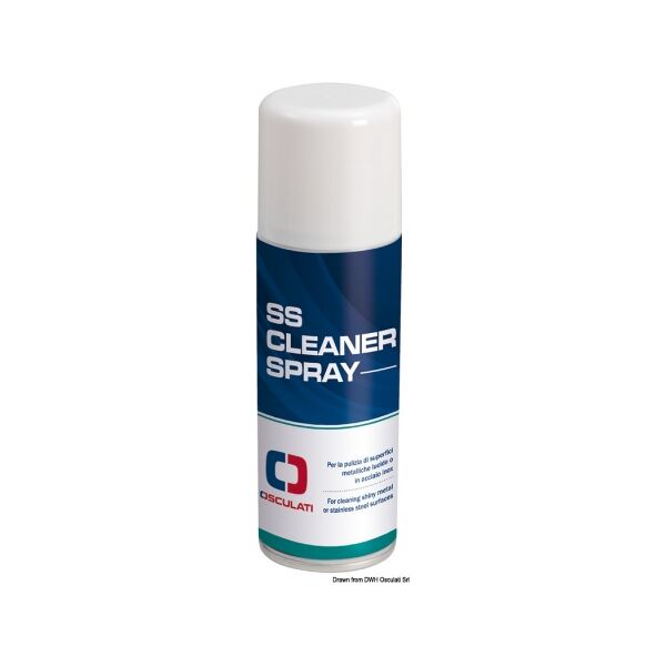 osculati prodotti di pulizia e manutenzione stainless steel cleaner spray 400 ml