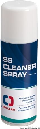 Osculati Prodotti di pulizia e manutenzione Stainless steel cleaner spray 400 ml