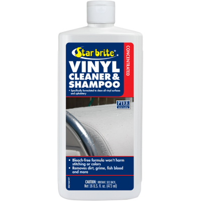 Star Brite Detergente Vinyl Cleaner and Shampoo 0.473 lt. Star Brite Detergente Vinyl Cleaner and Shampoo 0.473 lt.