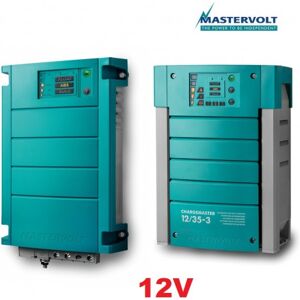 Mastervolt Caricabatterie Chargemaster 12V 25A a 3 uscite