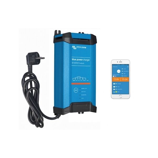 victron energy caricabatteria victron bluesmart ip22 con connessione bluetooth caricabatterie victron bluesmart ip22 -15a