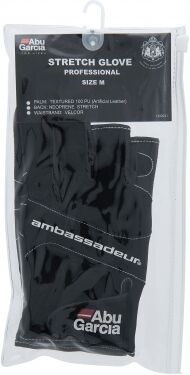 Abu Garcia Stretch Gloves guanti da pesca mezze dita XL