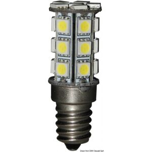 Osculati Lampadina a LED SMD zoccolo E14 Lampadina LED 12/24 V E14 3,2 W 260 lm