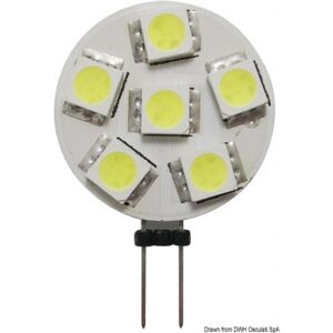 Osculati Lampadina LED SMD zoccolo G4 Lampadina 6 LED G4 Ø 24 mm attaco laterale