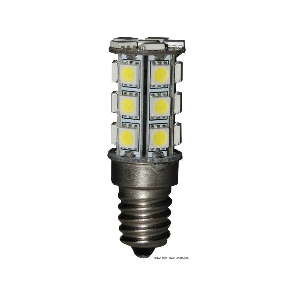 osculati lampadina a led smd zoccolo e14 lampadina led 12/24 v e14 3,2 w 260 lm