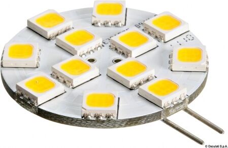 Osculati Lampadine a LED Lampadina LED SMD G4 12/24 V attacco laterale